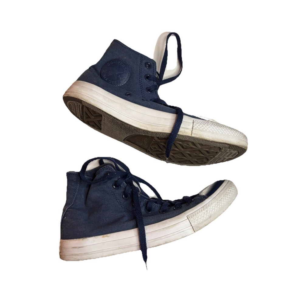 Converse Chuck Taylor All Star Hightops Blue Athleisure Activewear Grunge W10 M8